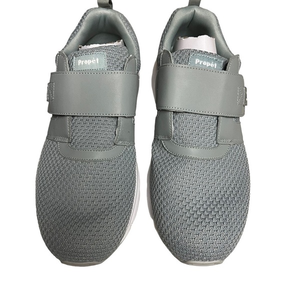 Propet Stability X Strap Gray Walking Shoe 12M - Picture 2 of 6